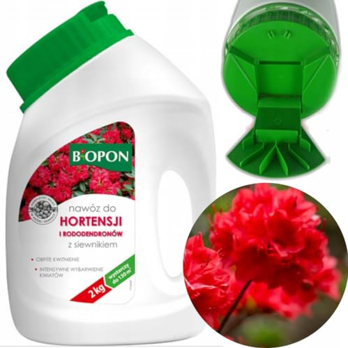 Concime per ortensie e rododendri 2kg - fertilizzante con spargitore granulare