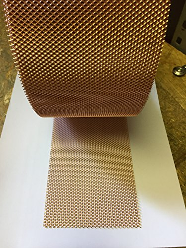 Insektenschutzgitter Vogelschutzgitter aus Kupfer 80mm x 5m