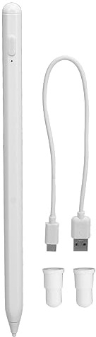 WGFOIP Lápiz óptico, Lápiz Digital Inteligente con Punta Pom para Tabletas iOS, Dibujo Preciso y Silencioso para Juegos. (B)