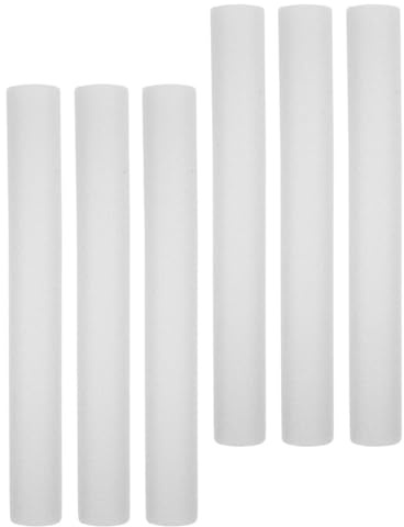 ORFOFE 6 Pezzi Bastoncini per Fiori in Gommapiuma 40 cm Cilindri di Schiuma per Composizioni Floreali Fai da Te Supporto Stabile per Bouquet e Decorazioni Artigianali