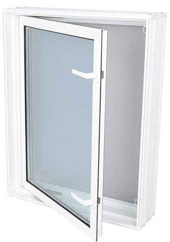 Redi-Exit Casement in-Swing Egress Window (31.5 W x 47.5 H x 8 D)