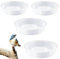 4-in-1 Bird Bath & Feeder Station - Water Dish & Tray, Garden Decoration Hanger