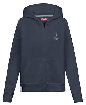derbe Rosenanker - Damen Hoodie, Größe:L, Farbe:Navy