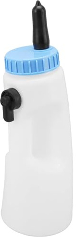 Biberon Agneau 2L Biberon Veau avec 3 Modes d'alimentation Réglables Et Échelle Claire | Nourrisseur De Lait pour Bétail | Bouteille De Lait pour Chèvre Veaux Agneau Chien Cheval