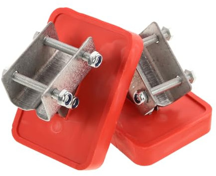 ARTIBETTER 2 Piezas accesorios de escalera antideslizante Accesorios para escaleras Estabilizador de escalera para canalón de tejado. tapas estabilizadoras de escaleras partes de la escalera