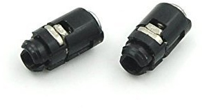 2 x Hinge Axle Spindle for Gameboy Advance SP GBA SP Console System Replacement Black
