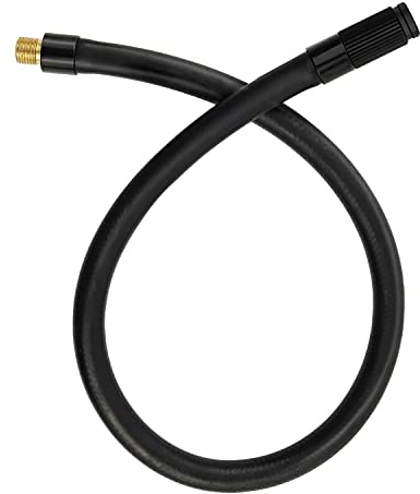 sciuU 50 cm förlängningsslang för lufttryck, kompressorer, luftpump, ersättningsslang, förlängningsrör, cykel, bil, motorcykel, cykeldäck, kompatibel Xiaomi luftpump