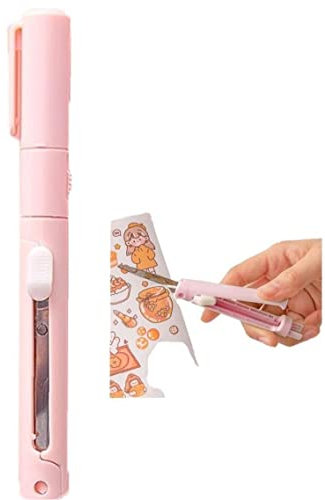 Fopytu Schere Im Stiftstil Tragbare Papierschere Keramik Pencutter Student Safe Schneidkunst Für Büroschule Versorgung Schreibwaren