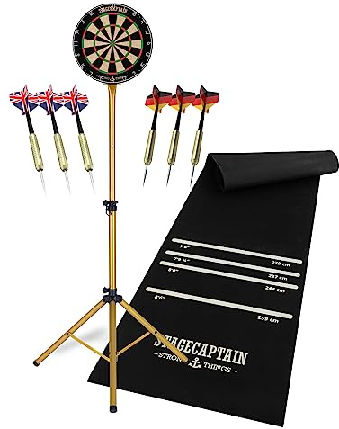 Stagecaptain DBS-1715 Bullseye Pro Dianas De Dardos + Soporte y Set