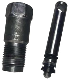 Ronyme Generische hydraulische vertikale Wagenheber-Ölpumpe, doppelte Öldichtung, Ersatzteile, Metall-Wagenheber-Zubehör, Länge 55mm