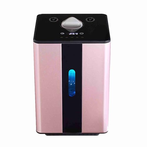 ASHLGQB Macchina per inalazione di idrogeno 2024, inalatore di H2 a Doppia Uscita, inalatore H2 ad Elevata purezza al 99,99%, ionizzatore per elettrolisi dell'Acqua SPE/PEM