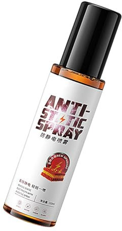 Spray antiestático | Protector estático suave y cómodo para menos fricción | Spray removedor estático portátil ligero | Spray adhesivo Ctatic para ropa, telas y cabello