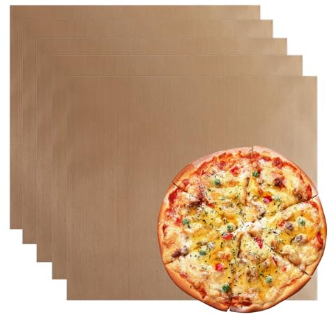 Fysaran Pellicola da forno in fibra di vetro, riutilizzabile, carta da forno fino a 180°, tappetino da forno con rivestimento antiaderente, adatta per alimenti per forno e barbecue