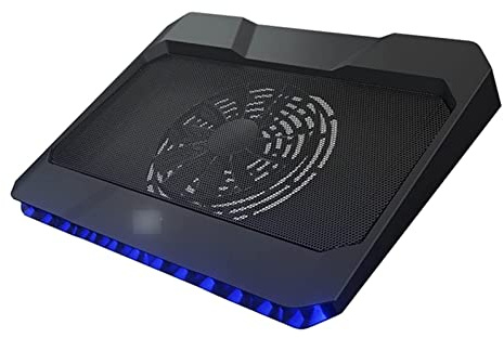 DANNMPX Dissipatore Notebook La Base di Raffreddamento per Notebook con Pad per Laptop USB Ventola Silenziosa Supporta Fino A 17 Supporto