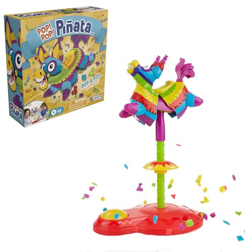 Pop! Pop! Pinata Game | Replayable Pinata Game with 30+ Prizes | Ages 4 and Up | 2 to 4 Players | 10 Mins. | Fun Board Games for Kids and Preschoolers (Amazon Exclusive)