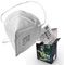 Mascarillas FFP2 Homologadas CE 0161 Dermik. Caja 25 Mascarillas Certificadas. Mascarilla FFP2 Cómoda con Ajuste Cabeza sin Molestias. Mascarillas Faciales Protección Respiratoria No Reutilizable