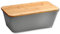 Kesper | Brotbox, Material: Kunststoff, Bambus, Maße: B: 35 x H: 20 x T: 13,5 cm, Farbe: Grau, Braun | 58491