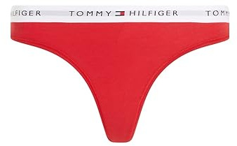 Tommy Hilfiger Perizoma Donna Tanga, Rosso (Primary Red), XS