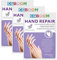 Mascarillas de mano, 3 pares de guantes hidratantes, mascarillas exfoliantes, cuidado suave de las manos, para manos secas y agrietadas (Classic)