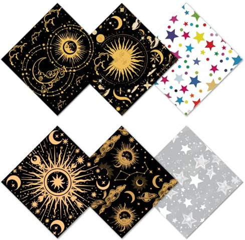 CREATCABIN 6 Paquete de Paño de Limpieza de Gafas, Paño de Microfibra Suave Multicolor, Toallitas Gruesas Reutilizables para Gafas, Cámara, Teléfono Celular, Pantallas, Gafas de 6.1x6.1 Pulgadas