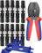 Solar Crimpzange Set für 2.5/4/6mm² Solarpanel PV Kabel - Solar Crimpzange mit 10 Paar Männlich/Weiblich Solarstecker und Buchse + 2 Schraubenschlüssel + 1 Crimpzange