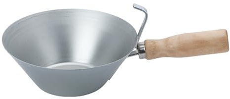 Pentole di fango in acciaio inossidabile intonacatura antiruggine per la lavorazione del legno Handmade Cleaner cartongesso vassoio secchio scoop