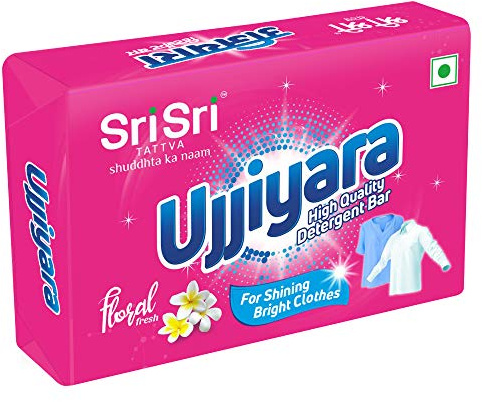 Sri Sri Tattva Ujjiyara Detergent Bar,150g