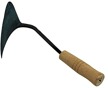 Authentic YOUNGJU HOMI - Hand Gardening Hoe for Digging soli, Removing Weeds & Other Gardening (Right-Handed)