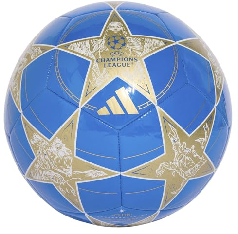 Adidas UEFA Champions League Club Ball JP1535, Palloni da calcio unisex, Blu, 5 EU