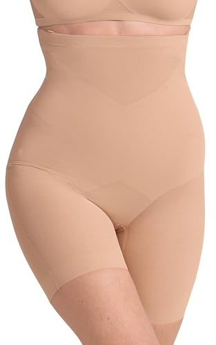 HONEYLOVE Shapewear for Women - SuperPower Shorts High Compression - Tummy Control Underwear - Sand - 3X