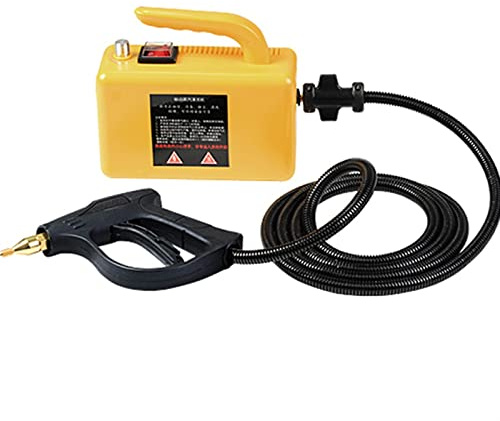 Limpiador a vapor, Limpiador de vapor alta presión temperatura for máquina limpieza a domicilio Máquina aire acondicionado Para pisos y coche(Nero)