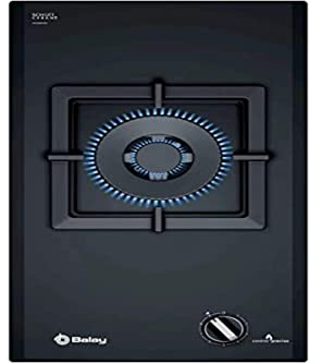Balay 3ETG631HB - Placa de Gas, Control Llama 9 niveles, 30cm, Color Negro
