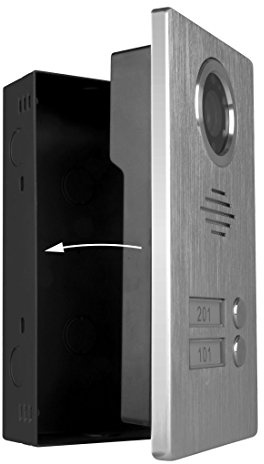 ELRO DV47EB convient aux séries DV477W et DV477IP gris, boîtier de montage encastré (noir)