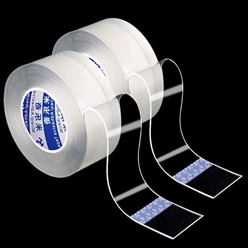 Taozoey Dichtungsstreifen, 2 Rollen Selbstklebende Dichtband, Schimmelfest Dichtband, Wasserdichtes Klebeband, Acryl Tape Reparaturband, Wetterschutzfenster Dichtungsstreifen