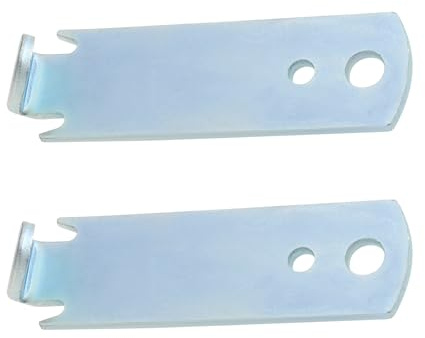 YINETTECH 2 Stück Zaun Draht Twist Bendy Twister Tool 84 mm 2 Loch Zaun Draht Spannwerkzeug Befestigung Zaun Draht Landwirtschaftliche Reparatur Hardware für Bauernhof Fechten