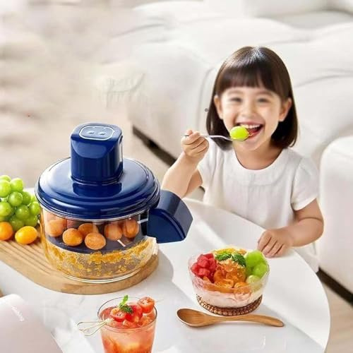 Éplucheur électrique pour raisins et tomates, éplucheur ultra-rapide en 20 secondes, fonctionnement à une touche, contrôle intelligent à deux étapes