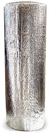 Aislante Térmico Reflexivo de Aluminio y Burbujas 1x2.5 m (2.5 m²) - Frío y Calor - Viviendas, Caravanas, Campers, Buhardillas, Uso Industrial