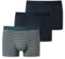 Schiesser Herren 3 Pack Boxershorts Bio Baumwolle Multipack - 95/5 Organic, Sortiert 4_180199, 4