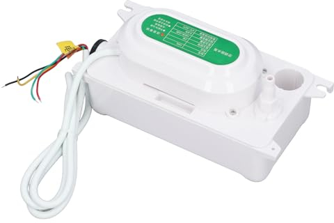Bomba de Condensado Automática, AC100 a 230V 100L/h 500ml Bomba de Eliminación de Condensado HVAC, para Aire Acondicionado de 15kw Horno, Deshumidificador