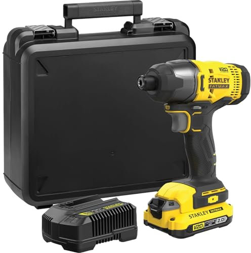 Stanley Fatmax V20 SFMCF800 18v Cordless Impact Driver 1 x 2ah Li-ion