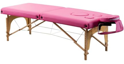 LZLZL Cosmetic Bed,Foldable Massage Bed Height Adjustable,Fillet Salon Bed,Suitable for Beauty Salons Spa Static Load Bearing Capacity of 450kg
