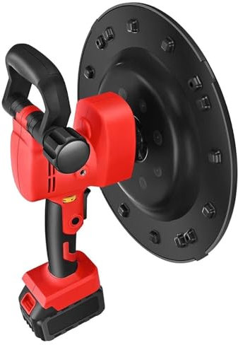 Máquina de enlucido de pared, paleta eléctrica de mortero de cemento de hormigón, herramienta de paleta Mason, máquina de solado, adecuada para lijado grueso, nivelación, acabado y compactación