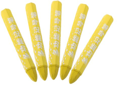 PRETYZOOM 5piezas Rotulador De Marcador De Neumáticos Crayón De Marcador De Pluma Duradero y Fiable Versátil Para Coche Bicicleta y Motocicleta