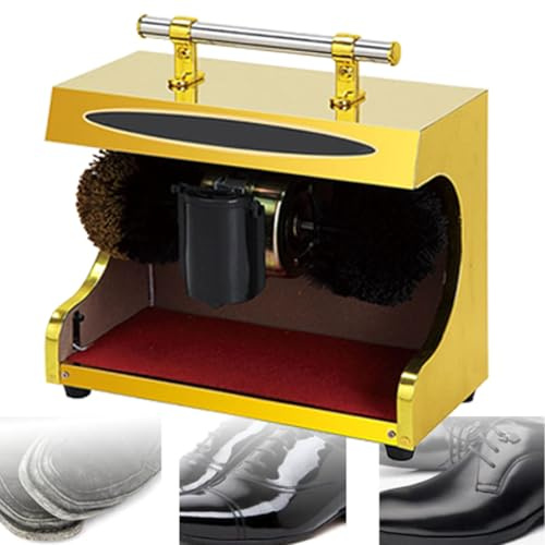 Automatic Shoe Shine Machine, Horizontal Induction Polisher for Home, Hotel, and Commercial Use