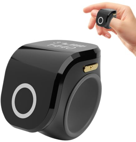 Handheld Number Clicker - Rechargeable Lightweight Finger Counter Machine | Digital Counter, Rechargeable Finger Clicker, Handheld Number Counter, Lightweight Portable Design, Easy Button Counting