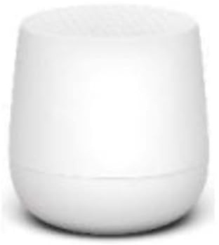 Lexon MINO+ Portable Bluetooth Mini Speaker with HD sound, Rechargeable and Pairable - Matt White