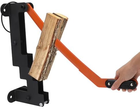WingFly Wall Log Splitter - Manual Wood Splitter - Kindling Splitter Firewood Splitter with Screws, Uncomplicated, Easy & Safe for Medium and Small Wood- Manual Splitting tool