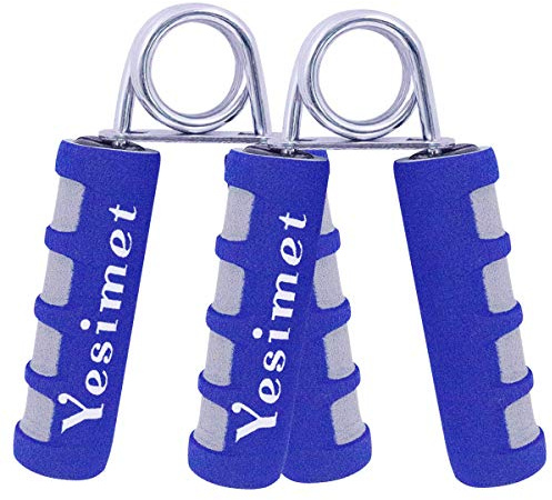 2 Pack Hand Grip Strengthener Set,Finger Gripper, Hand Grippers - Soft Foam Hand Exerciser for Quickly Increasing Wrist Forearm and Finger Strength