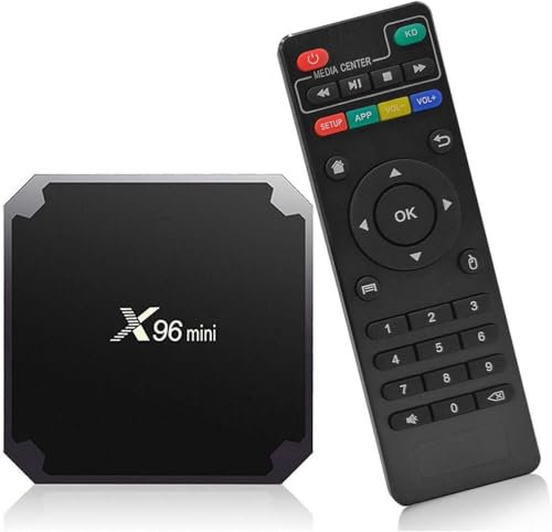 X96 Mini Android TV Box Lecteur Multimédia de Diffusion en continu Android 11.0/Boîte TV 4K avec Amlogic S905W2 Quad-Core chipset, 64 Bits 2GB/16GB,WiFi,4K HD,H.265 Box Android TV
