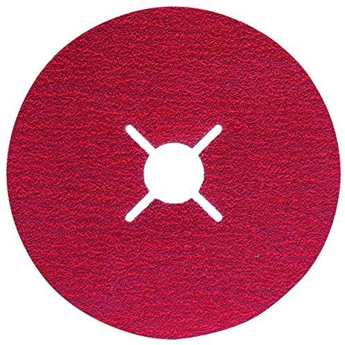 Bosch Professional 2608621615 Disco Abrasivo in fibra R780 Best for Metal and Inox, Metallo e Acciaio Inox, Ø 125 mm, Grana 120, Accessorio per Smerigliatrici Angolari